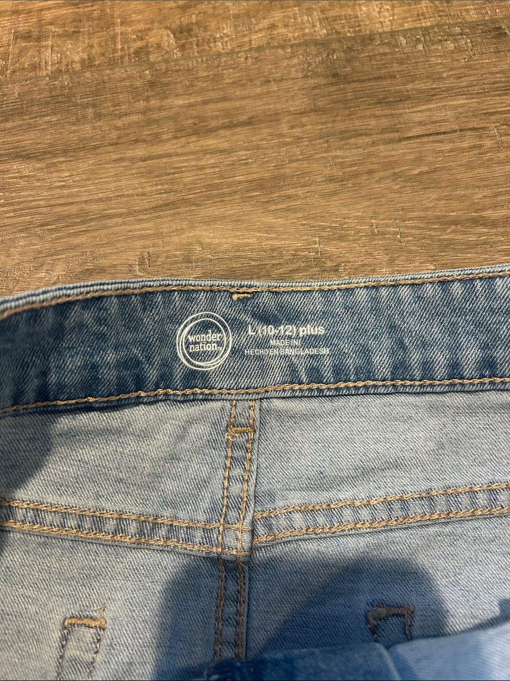 NEW!!! L(10/12) Plus denim skirts - Picture 10 of 11